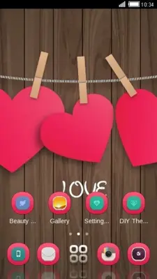 Valentine Day Theme android App screenshot 0